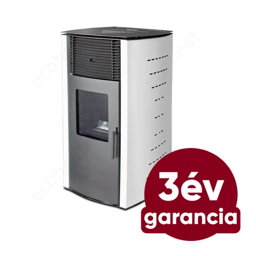 WENTOREX Milano PS-D 10 meleg levegős pellet kályha (10 kW / fehér)