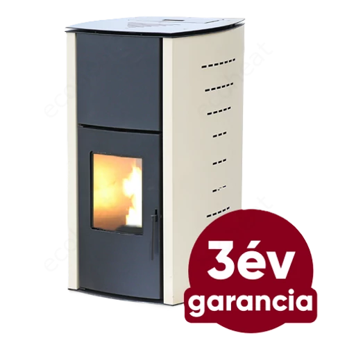 WENTOREX Como PS-H 18 vízteres pellet kályha (18 kW / krém)