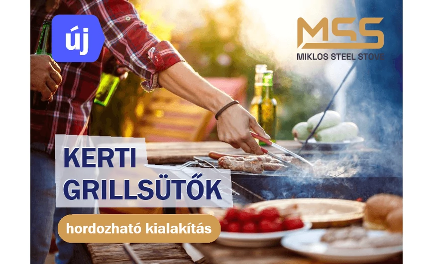 Újdonság - Itt a tavasz, itt vannak az új kerti grillsütők