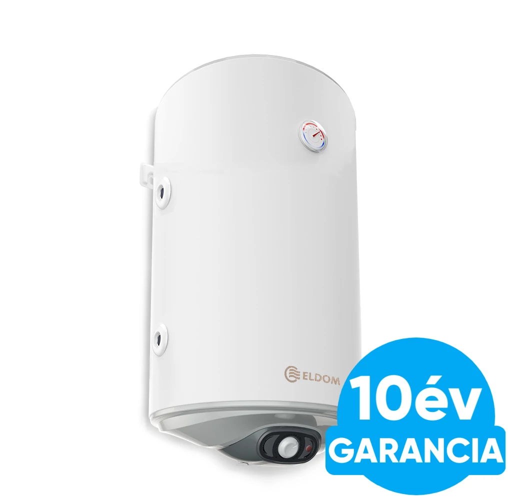 ELDOM Thermo TLG 80 - fali indirekt használati meleg víz tartály 1 hőcserélővel (balos / 76 liter / 2 kW / 462 mm Ø)