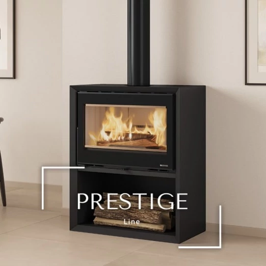 La Nordica DANTE CON PORTALEGNA acéllemez fatüzelésű kályha (8,8 kW)