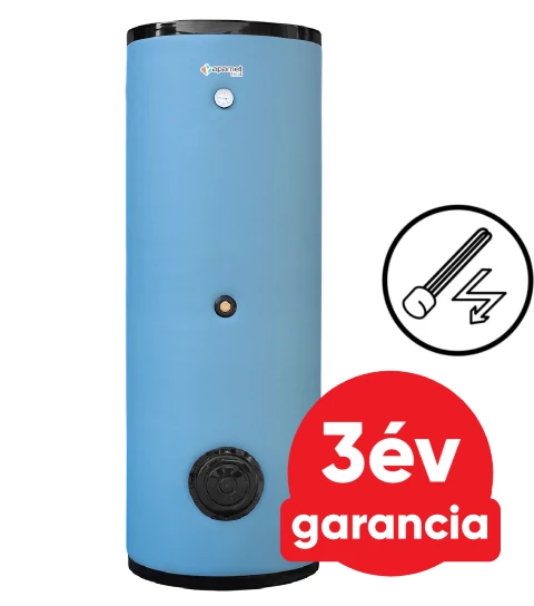 APAMET HP BOT 500 indirekt használati meleg víz tartály hőszivattyúhoz (500 liter) - 1 hőcserélővel, 6 kW-os fűtőbetéttel