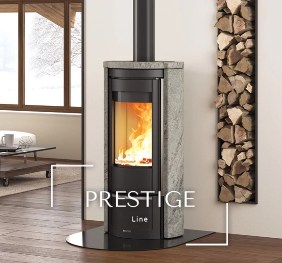 La Nordica LIÚ PETRA fatüzelésű kályha (7,5 kW)