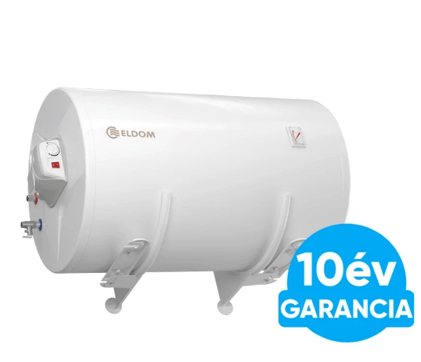 ELDOM Favourite 150 HL vízszintes elektromos vízmelegítő (3 kW - Ø 586 mm - 150 liter - balos)