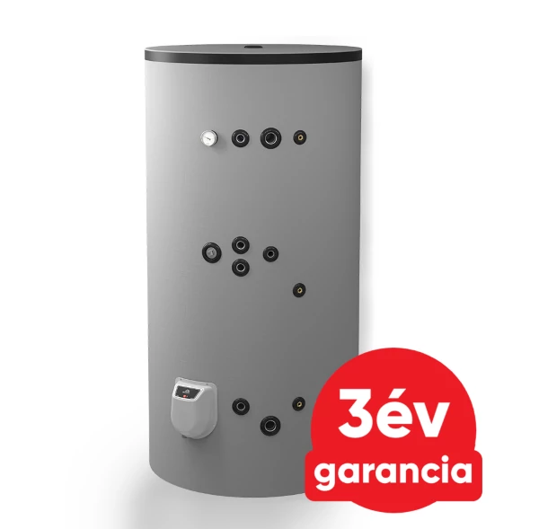 ELDOM Green Line S2 1000 álló indirekt HMV tartály (1000 liter / 2 hőcserélő / fűtőbetét nélkül)