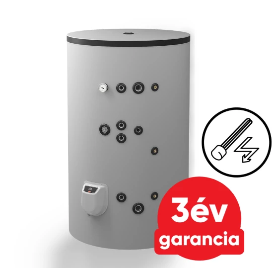 ELDOM Green Line S2 750 álló indirekt HMV tartály (750 liter / 2 hőcserélő / 12 kW)