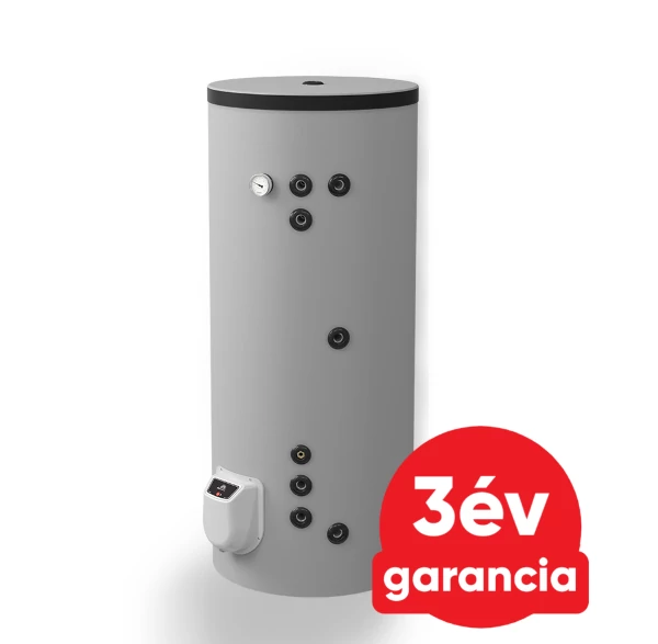 ELDOM Green Line S21 300 álló indirekt HMV tartály (300 liter / 2 párhuzamos hőcserélő / fűtőbetét nélkül)