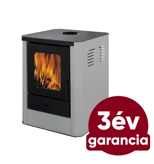 Falcon RIMINI Comodo Central W18 vízteres fatüzelésű kályha (18 kW - szürke)