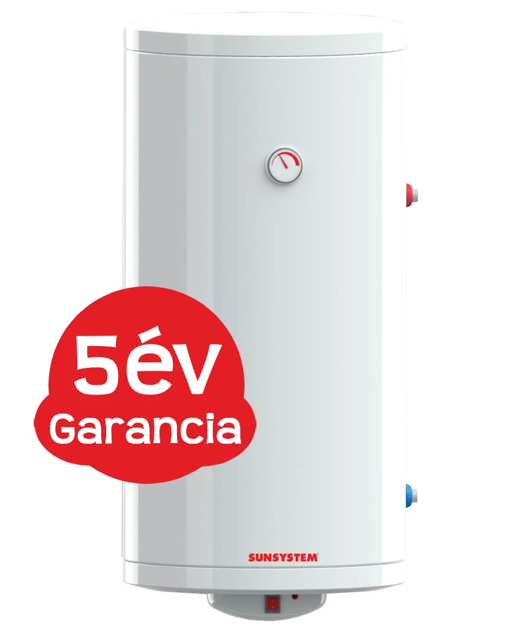 SUNSYSTEM BB 150 V/S1 indirekt használati meleg víz tároló (jobbos)