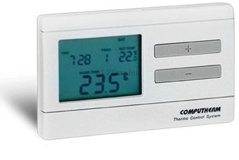 COMPUTHERM Q7 vezetékes digitális szobatermosztát fűtéshez vagy hűtéshez