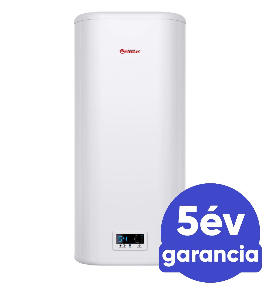 THERMEX Comfort IF 100 WiFi villanybojler extra lapos kivitelben függőleges telepítésre (2 kW)
