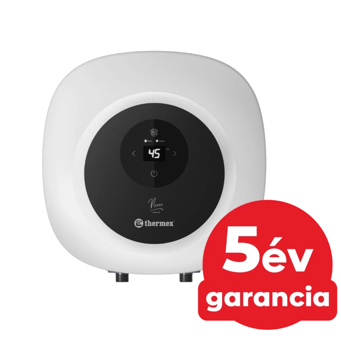 Thermex NUOVO Smart 10 O - pult fölé telepíthető, alsó kifolyású elektromos vízmelegítő (10 liter / 1,5 kW)