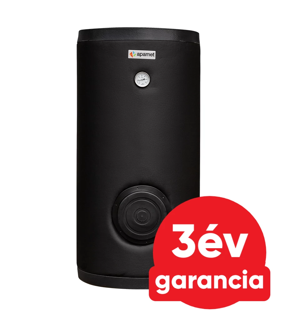 APAMET S2 BOT 150 álló indirekt HMV tartály (138 liter / 2 hőcserélő / fűtőbetét nélkül)