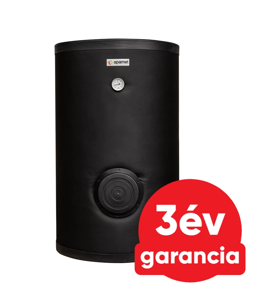 APAMET S2 BOT 300 álló indirekt HMV tartály (276 liter / 2 hőcserélő / fűtőbetét nélkül)