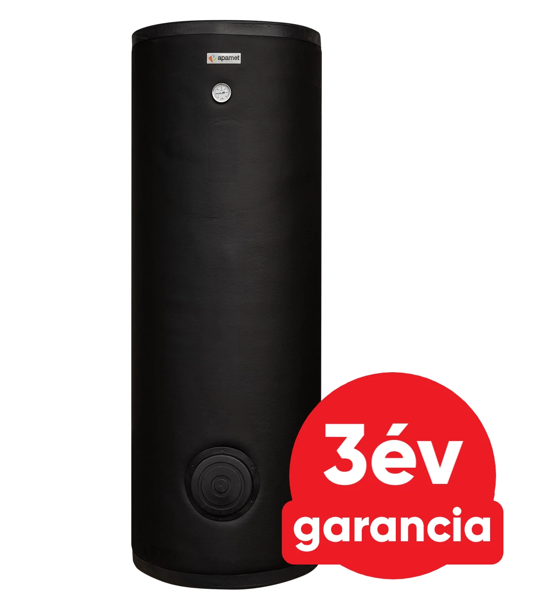 APAMET S2 BOT 500 álló indirekt HMV tartály (465 liter / 2 hőcserélő / fűtőbetét nélkül)