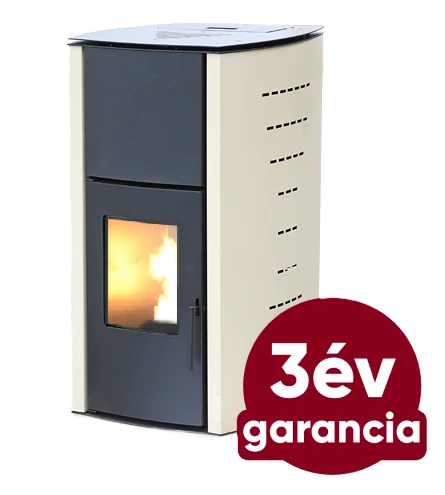 WENTOREX Como PS-H 18 vízteres pellet kályha (18 kW / krém)