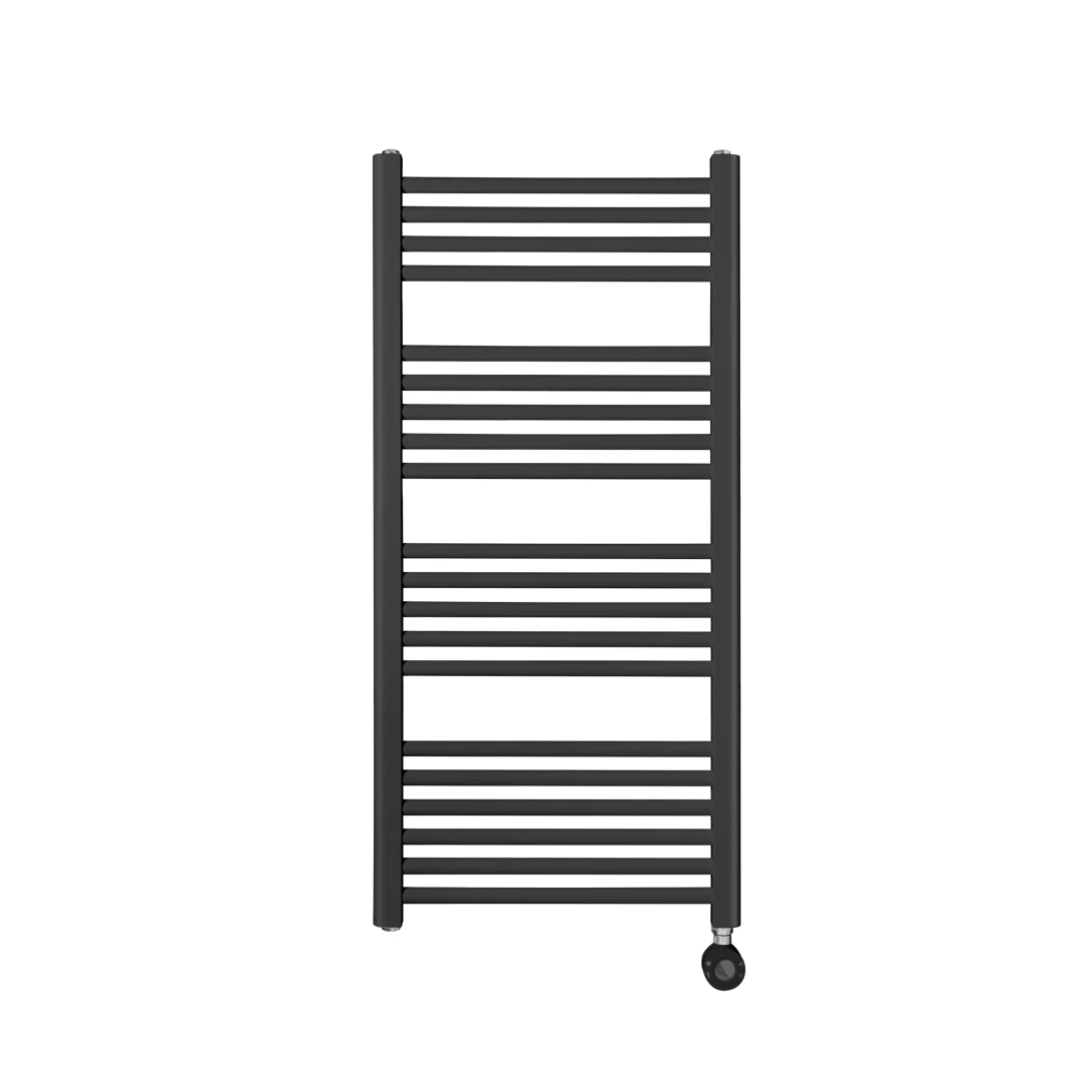 WENTOREX Tolla Electric 700 Watt elektromos törölközőszárító radiátor (fekete - 500 mm)
